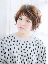 ナル 白山神社参道通り店(nalu)&nbsp;ショートパーマスタイル