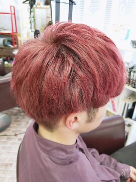 ショールーム シモノセキ(SHOW ROOM SHIMONOSEKI) newマッシュスタイル×ローズピンクカラー