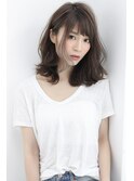 小顔ヨシンモリ♪王道アッシュベージュ