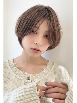 ミチオ ノザワ ヘアサロン ギンザ(Michio Nozawa HAIR SALON Ginza) くびれヘア×耳掛けショート【瀧上丈司】