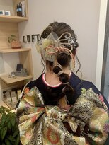 ルフトヘア 南千住&nbsp;ポニーテールアレンジ