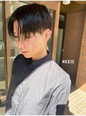 メンズ センターパート