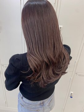 モルニ(MORNI) ピンクブラウン_ヌナボブ チャンモリ ボブルフ