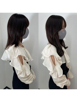 アンククロス 青山店(ANKH CROSS) 顔まわりカット×シールエクステ