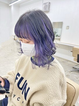 ニュート(Neut ) ブルーラベンダー×ブラック