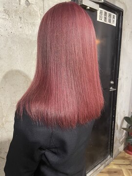 ラニヘアサロン(lani hair salon) チェリーピンク(ブリーチ1回)