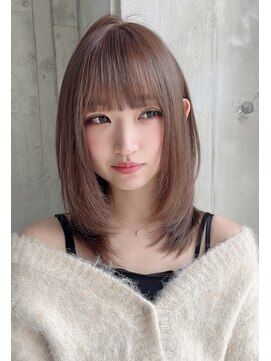 ロンド アンブル 四条烏丸(Lond ambre) 【Lond ambre】五島巨幹 チョコレート/髪質改善/縮毛矯正/前髪