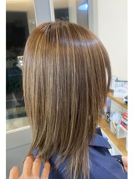 リアン(Lien) 髪質改善カラー×白髪ぼかしハイライト