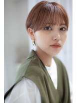アッシュ 池袋店(Ash)&nbsp;20代30代40代【小顔ヘア】耳掛けマッシュショート　＃池袋駅
