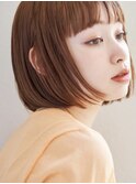 イメチェンヘアスタイル ハッシュカット フルバング 似合わせ