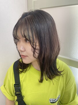 ヘアーメイク ハルナ 前髪レイヤー