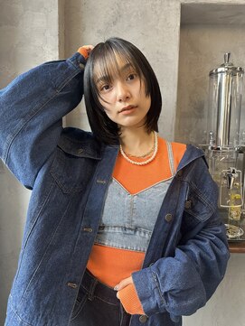 ロンドカスティーヨ 四日市(Lond castillo) 【futaba】レイヤーボブ/インナーカラー