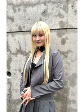 プリンシペ(PRINCIPE) 韓国風ブロンドストレートヘア♪