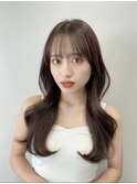 moc style 立川/韓国/ブリーチ/髪質改善/前髪/顔まわり/レイヤー