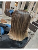 リッシュ 都賀店(Lish) バレイヤージュカラー