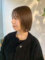ツバメ ヘアー(TSUBAME HAIR)&nbsp;大人っぽい印象のタイトなストレートボブ
