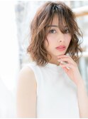 韓国風巻きフェイスフレーミングミディアムh3上尾20代30代40代