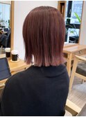 【レディース・大名】大人可愛い切りっぱなし×ラベンダーピンク