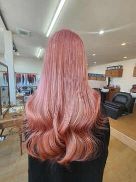 ミラシィ 成田(Mirashy) ハイライトカラーミルクティーベージュレイヤーカット