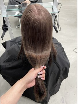 リヴ ウメダ(LIV umeda) ミルクティーグレージュ/1ブリーチ/ダブルカラー