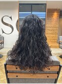 ロングスパイラルパーマ