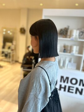 ユーミー(yume by aura) 切りっぱなしボブ ミニボブ