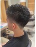 【男性限定★】メンズカット+クレンジング炭酸シャンプー ￥5500