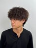 【縦落ちパーマ◎】メンズカット＋ツイストスパイラルパーマ￥13500→￥12500
