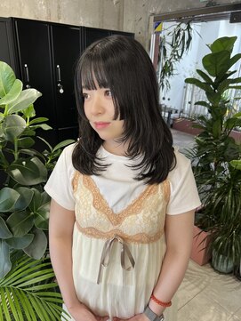 キャラハーフ 池袋東口店(KYARA HALF) 顔周りにデザインを♪姫レイヤー