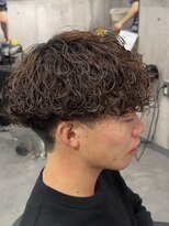 ビカムメンズヘアー 栄店(become men's hair)&nbsp;波巻きプードルスパイラルツイストスパイラルシャドウパーマ