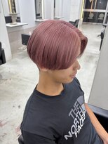 ジゼル 梅田(GiseL)&nbsp;メンズカラーマッシュピンクベージュペールピンクピンクカラー