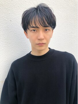 プロミルサロンギンザ(Promille salon GINZA) 秋メンズヘア！韓国ニュアンスパーマ　シースルーマッシュ312