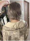 ハイトーンボブ/シルバーカラー/名古屋ボブ