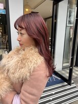 アース オーセンティック 新浦安店(EARTH Authentic)&nbsp;ブリーチなしピンクカラー