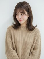 アンドヘアサロン(AND hair salon)&nbsp;外はねくびれヘア/ショコラベージュ/ココアベージュ