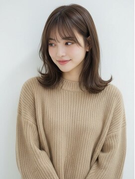 アンドヘアサロン(AND hair salon) 外はねくびれヘア/ショコラベージュ/ココアベージュ