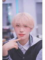 ポプルス(popls)&nbsp;マッシュ/メンズ韓国ヘア/ダブルカラー/ブリーチ