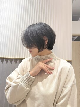 トッカ バイ ガレーラ(tocca by GALERA) ウェーブミディアム似合わせカットメルティカラーショート/大宮