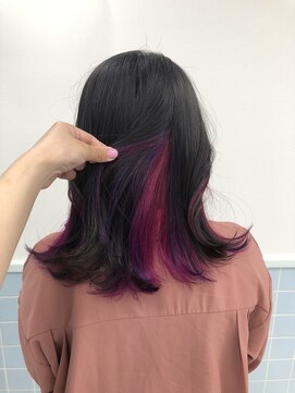 エンタリティリット(entality lit) パープルピンク×ダブルインナーカラー