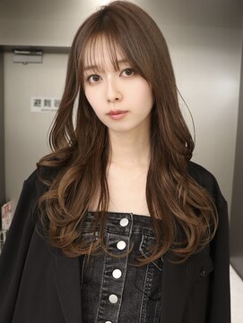 サンド ミュウ 横浜店(sand mieu) ロングレイヤー/韓国風/レイヤーカット/横浜駅/髪質改善