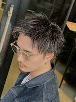 ライン(LYNE) メンズカット/細めハイライト/ショート/スパイキーショート
