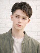 メンズ ルシードスタイル アウラ 松戸市五香(LUCIDO STYLE Aura) クールショート黒髪(メンズ)好感度こなれ感爽やか地毛風カラー