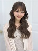 C】有村架純風大人上品フェミニンヘア顔周り前髪カット