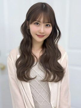 レイリー 原宿 表参道(Rayreee) C】有村架純風大人上品フェミニンヘア顔周り前髪カット