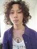花見指名/メンズ限定/カット+カラー+パーマ/トリートメント一律18000