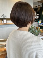 リアンインフィニティ(Lien ∞)&nbsp;大人ショート　丸みショート　帯山美容室　長嶺美容室