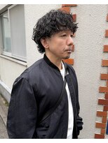 オムファミーユラグ(homme, famille raugh)&nbsp;ラフシャドウパーマ