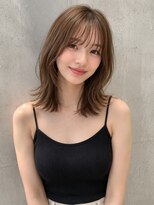 ソルナ 西宮(SOLUNA) 大人透明感グレージュレイヤーミディ