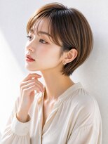 ソレア(SOLEA)&nbsp;20代30代40代50代髪質改善ミルクブラウンナチュラルショート