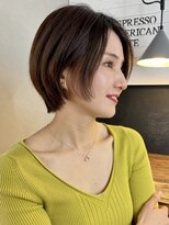 タヤ 浜田山店(TAYA)&nbsp;大人美人ショートボブ × ナチュラルブラウン